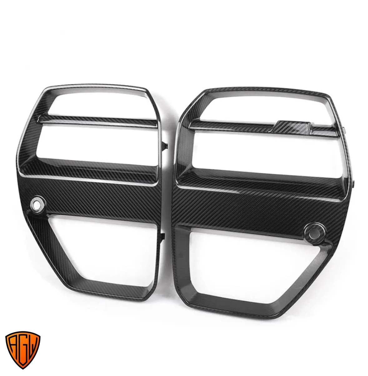 BMW M3/M4 G80/G81/G82/G83 GT Style Dry Carbon Fibre Front Grille - Image 2